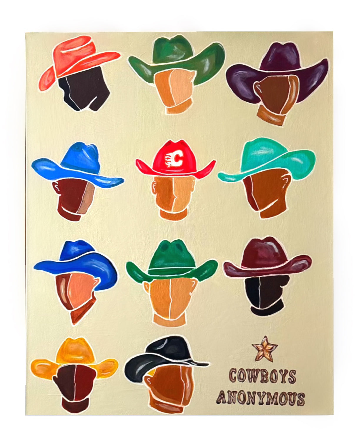 Cowboys Anonymous - Limited Edition Print
